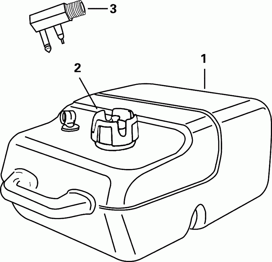 ��������� ����� EVINRUDE E25EL4SSS 4-Stroke, Elec. Start, 20 IN.   - 6 ������ - 6 Gallon