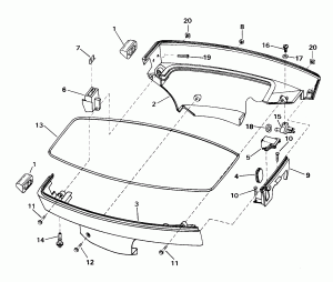    (Lower Engine Cover)