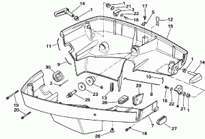    (Lower Engine Cover)