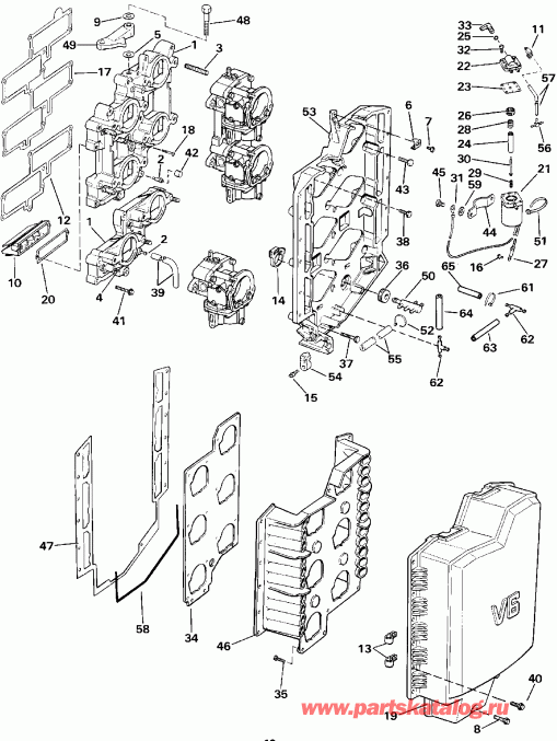 ��������� ����� Evinrude E225TLESS 1990  - take ���������