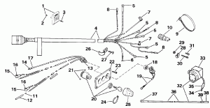Wi Kit - Dual  - 300cx (Wiring Kit - Dual Engine - 300cx)