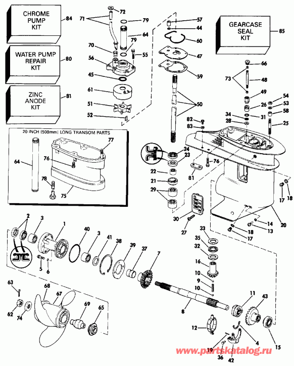   EVINRUDE E30TELESS 1990  - arcase