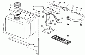 Vro   Kit-1.8  (Vro Oil Tank Kit-1.8 Gallon)