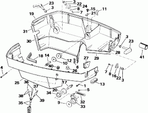    (Lower Engine Cover)