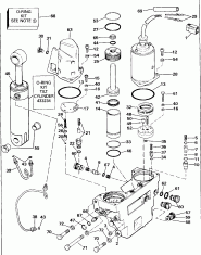    Hydraulic Assembly (Power Trim/tilt Hydraulic Assembly)