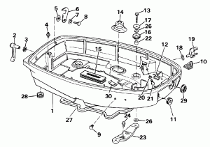    (Lower Engine Cover)