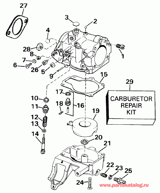   E28ESLEIB 1991  - rburetor / rburetor