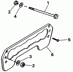 Transom  Kit (Transom Mount Kit)