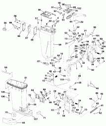   & Stern &   (Exhaust Housing & Stern & Swivel Bracket)