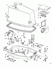   () - Evinrude 120-140 Models (Engine Cover - Evinrude 120-140 Models)