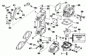     - 200tx - Cx Only (Carburetor And Linkage - 200tx - Cx Only)