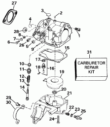 -25 / 30 20see-20sele (Carburetor-25/30 20see-20sele)