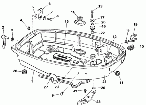    (Lower Engine Cover)