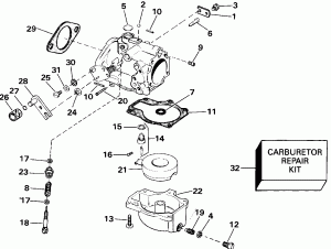  - All 50 Models Early Puction (Carburetor - All 50 Models Early Production)