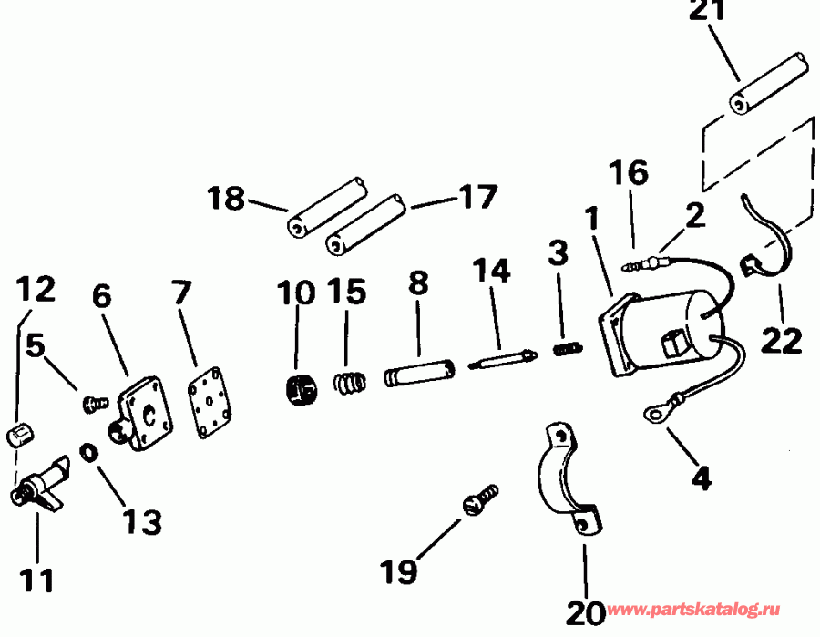  EVINRUDE E40TTLENM 1992  - Electric Start / Electric Start