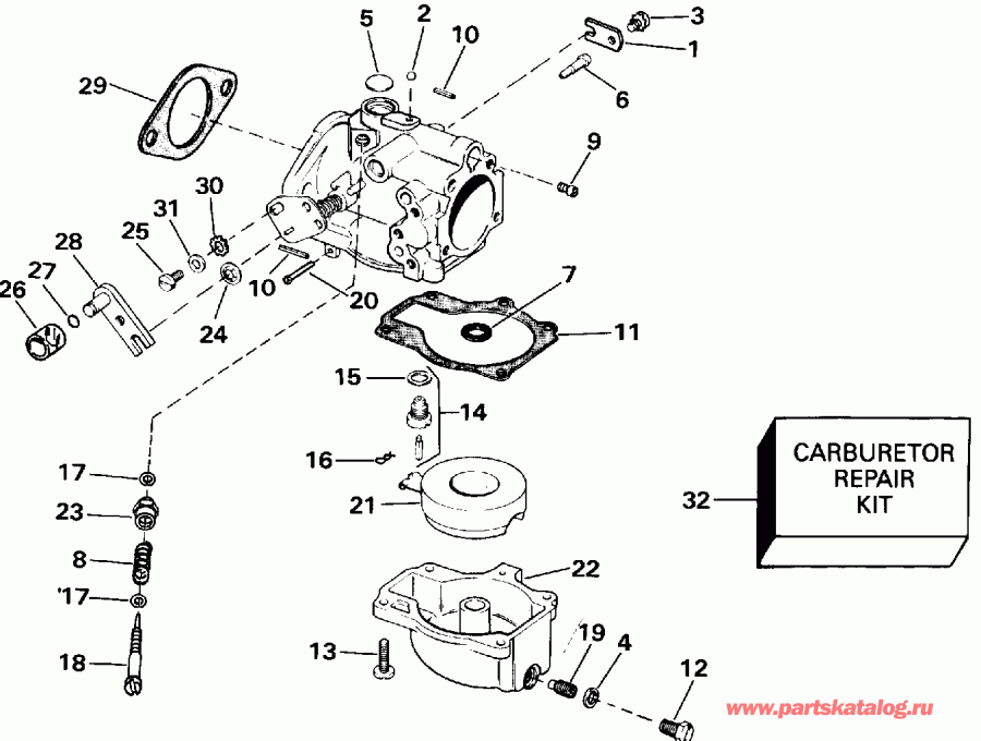    Evinrude E50BEENM 1992  - All 50 Models Early Puction - All 50 Models Early Production
