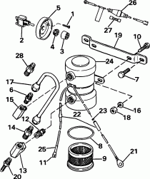   Kit (w / o   ) (Steering Link Kit (w/o Power Trim & Tilt))
