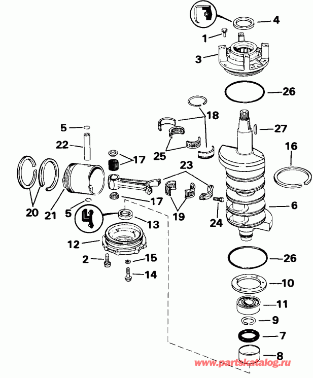   VE100SLEND 1992  - ank &  - ankshaft & Piston