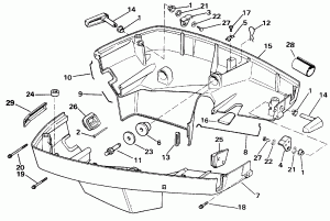   (Lower Engine Cover)