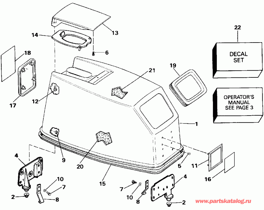 ��������� ������� VE50TELENM 1992  - Johnson ���� Start Only / Johnson Rope Start Only