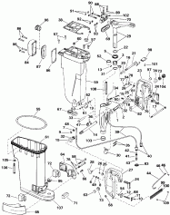   & Stern &   (Exhaust Housing & Stern & Swivel Bracket)