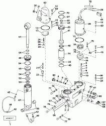   -  Tilt Models (Stern Bracket - Manual Tilt Models)