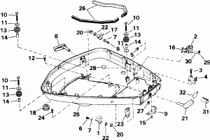    (Lower Engine Cover)