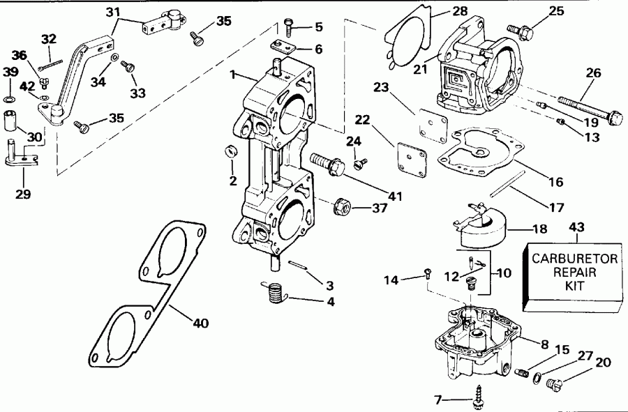  EVINRUDE E120TXATF 1993  - 