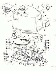   () - Evinrude 120-140 Models (Engine Cover - Evinrude 120-140 Models)