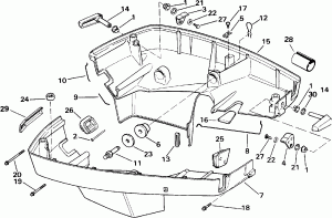    (Lower Engine Cover)