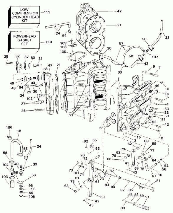   Evinrude E125ESXETA 1993  - 