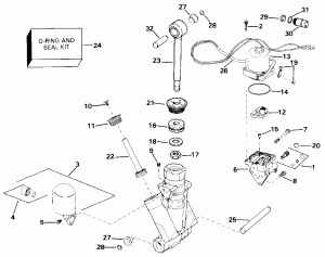    Hydraulic Assembly (Power Trim/tilt Hydraulic Assembly)