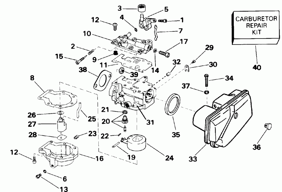    E15RELETB 1993  - rburetor - rburetor