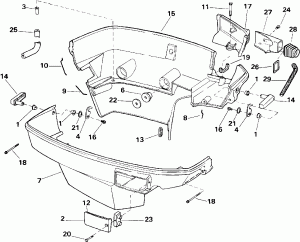    (Lower Engine Cover)