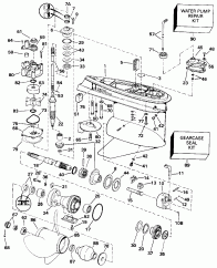  -  Rotation - 20  Models (Gearcase - Standard Rotation - 20 In. Models)