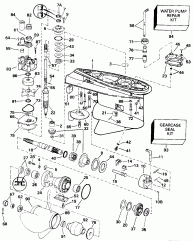  -  Rotation - 25  & 30  Models (Gearcase - Standard Rotation - 25 In. & 30 In. Models)