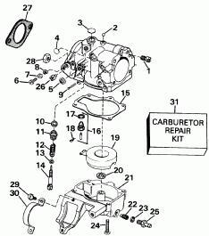  25ee - 25ele (Carburetor 25ee - 25ele)