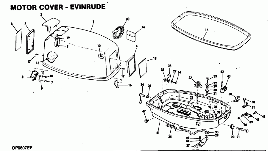   EVINRUDE E25TELCNB 1982  - Evinrude