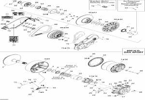 05-   Gsx 600 Ho (05- Driven Pulley Gsx 600 Ho)