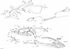 09-    Console Sport (09- Windshield And Console Sport)