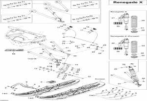 07-     Renegade X (07- Front Suspension And Ski Renegade X)