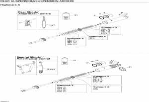 08- Take Apart Shock, Rear Hmx (08- Take Apart Shock, Rear Hmx)