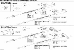 08- Take Apart Shock, Rear 600ho (08- Take Apart Shock, Rear 600ho)