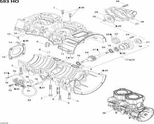 01-       (01- Crankcase, Water Pump And Oil Pump)