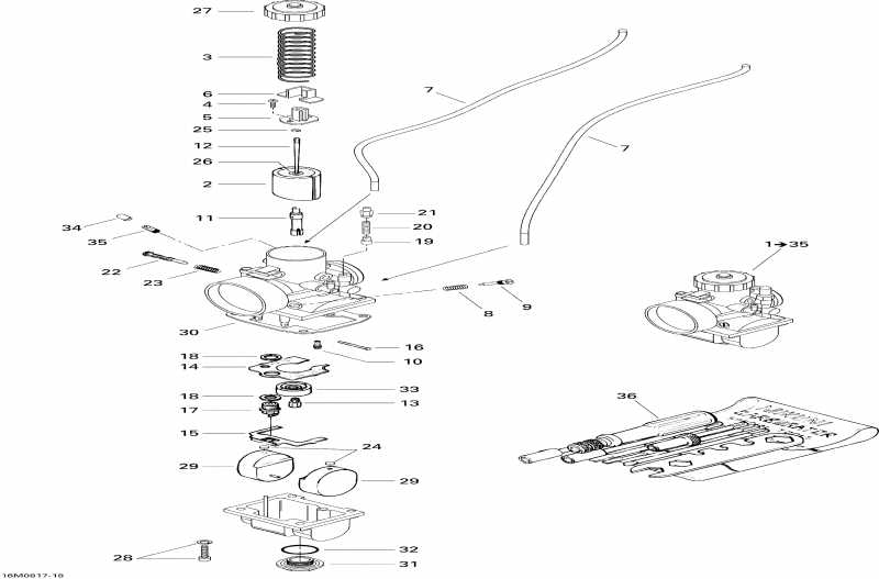    Freestyle SESSION 300F, 2008 - Carburetor