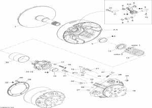 05-   600ho Sdi (05- Drive Pulley 600ho Sdi)