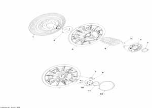 05-   600ho Sdi (05- Driven Pulley 600ho Sdi)