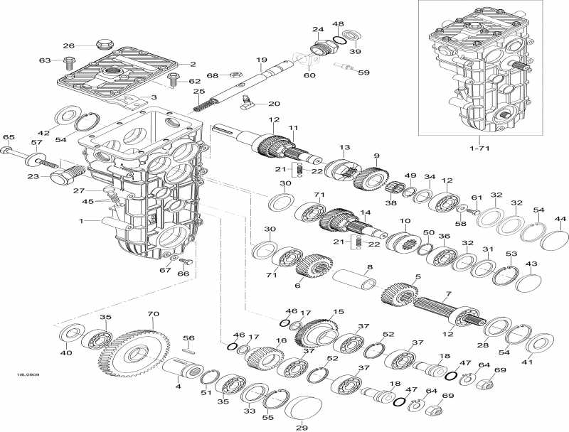  Expedition TUV V800 4-TEC, 2009 - Transmission