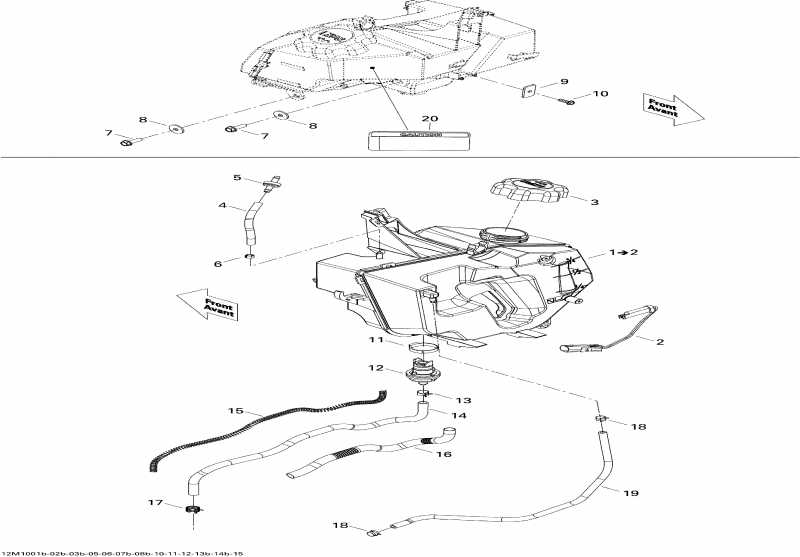 Ski Doo - Oil System 800r Ptek