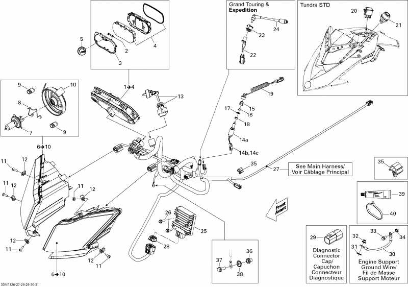    Tundra STD & Sport & LT 550F XP-LTS, 2011 -  System